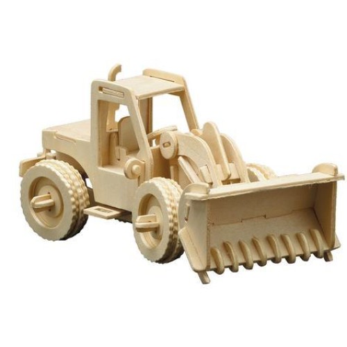 Holzbausatz Radlader Fahrzeug-Bastel-Set PB 8563-6