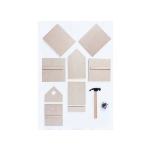 Bastel-Holzbauset | Vogelhaus Bauset | Holz Bauset Vogelhaus