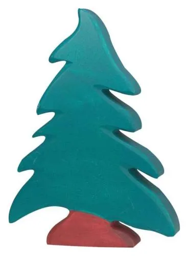 Tanne-holztiger-grün-holz-spielzeug Weihnachtsgeschenk Holz öko Naturspielzeug pädagogisch wertvolles Spielzeug Montessori Waldorf Holztiger Ostheimer Spielbauernhof