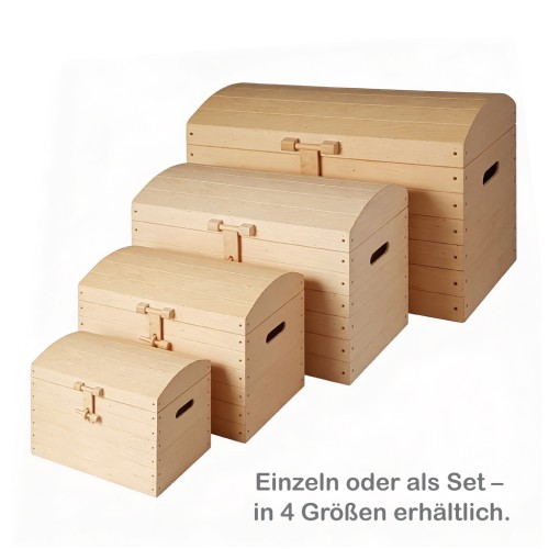 Schatzkiste in 4 Größen Set