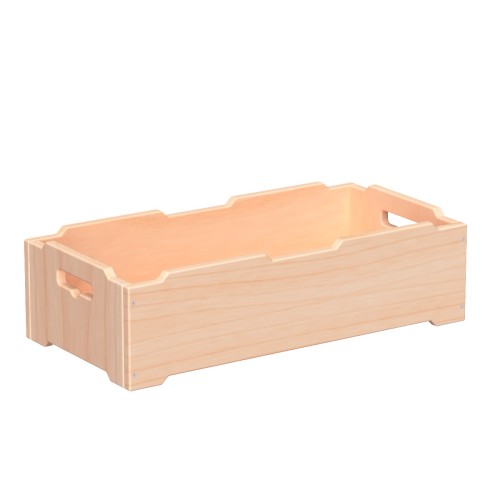Stapelbox aus Erlenholz Natur