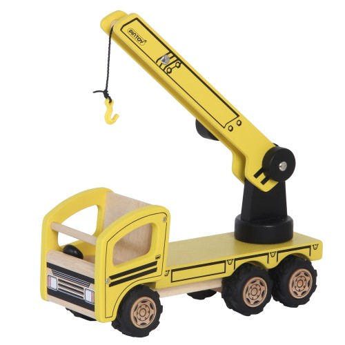 kinder autokran, lastkran fuer die baustelle