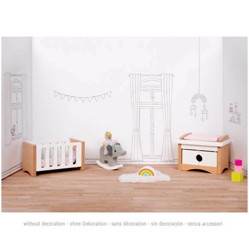Babyzimmer-Puppenmoebel-Puppenhausmoebel-GO 51500