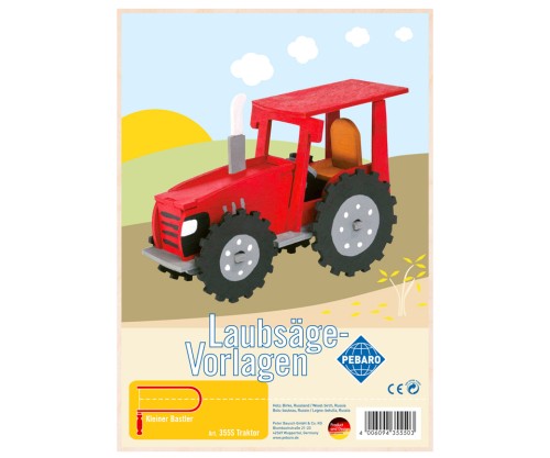 rennwagen laubsaegevorlage mit aufbauanleitung
