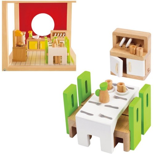 Puppenmoebel Puppenhausmoebel Esszimmer