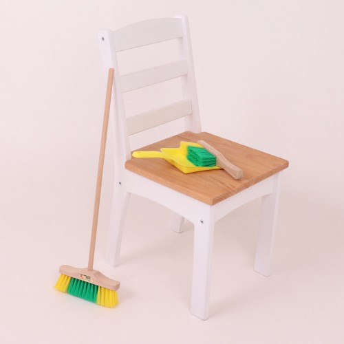 Reinigungsset-Kinderbesen-gelb