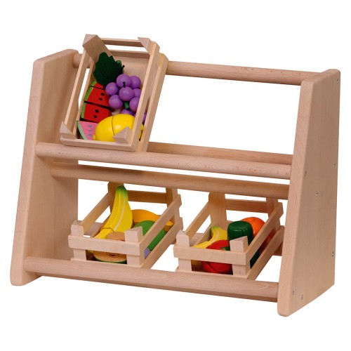 Zubehoer Spielständer als Kaufladeneinsatz, vielseitig verwendbar, stehend