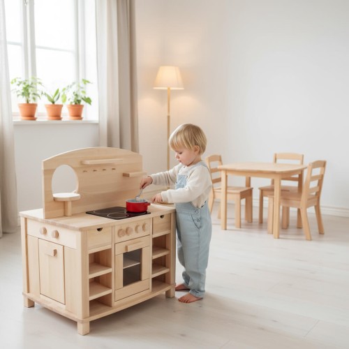 Kinderküche Cinderella - Kochendes Kleinkind