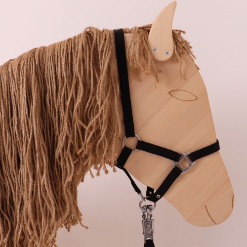 Führleine für Holzpferd mit Panikhaken
