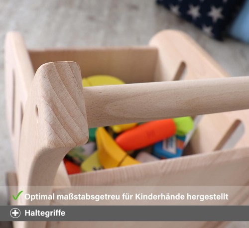 Kinder Einkaufswagen - Mit Haltegriff für Kinderhände