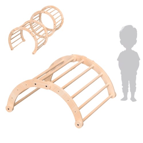 Flexi Kletterbogen aus Massivholz Colonel Hathi