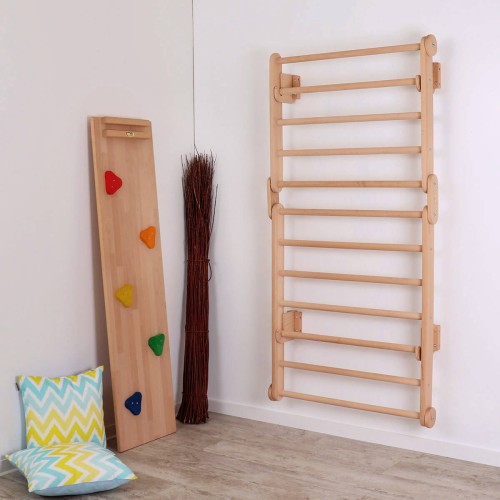Flexi Sprossenwand Akela Fitnesswand aus Massivholz