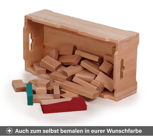 Bauklötze auch zum selbst bemalen