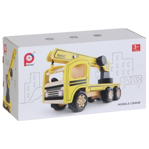 autokran kinderspielzeug - autokran gelb