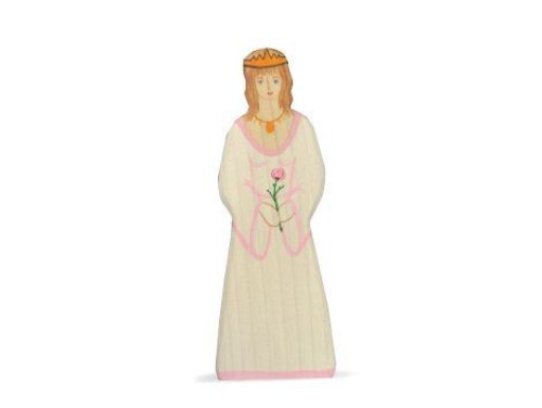 Holztiger Prinzessin Natur-Holz-Spielzeug gesunde Spielsachen Naturspielzeug gutes Holzspielzeug Spielzeug für Kinder Kleinkinder