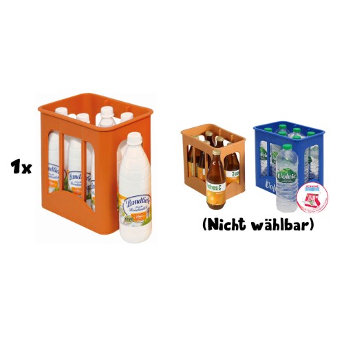 Kinder Kiosk Zubehör Set mit einer beliebigen Getränkekiste