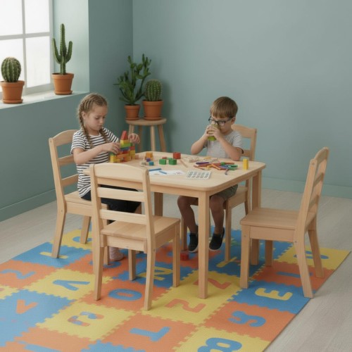 Kindersitzgruppe für Kleinkinder für den Mittagstisch