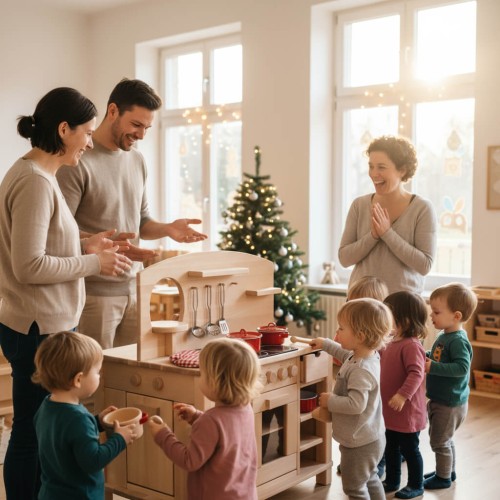 Der Kita Gruppe eine Freude an Weihnachten machen