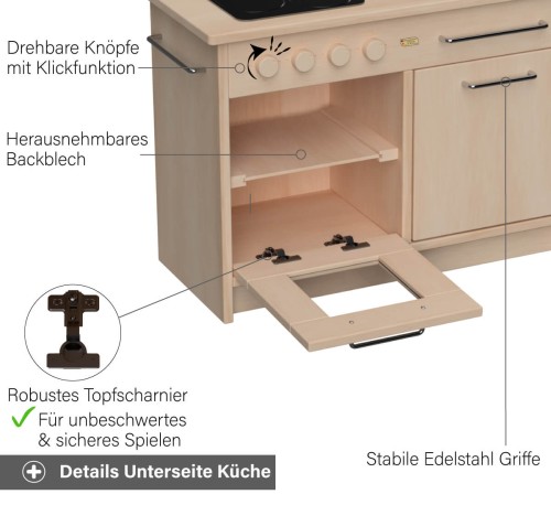 Kita Kinderküche Rotkäppchen - Unterseite