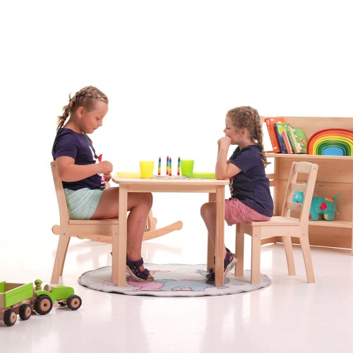 Sitzgruppe Kinder Montessori Tisch