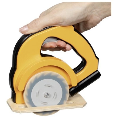 Holz-Handkreissäge für Kinder beim Rollenspiel