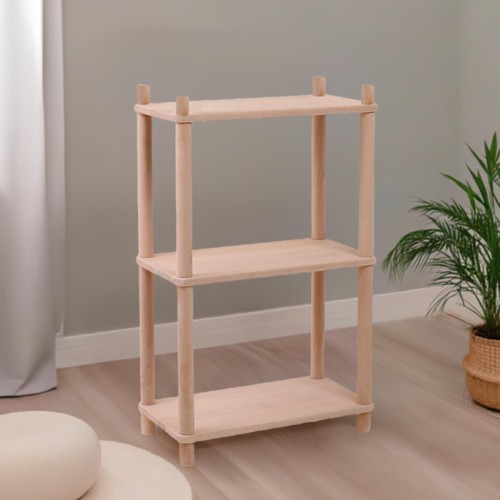Kinderzimmer Spielzeugregal aus Holz