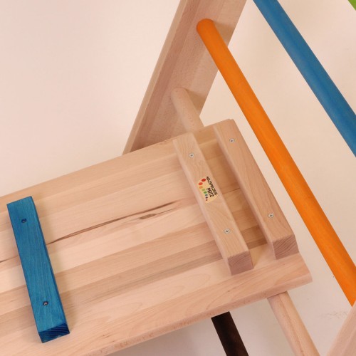 Pikler Kletterdreieck in bunt aus Holz
