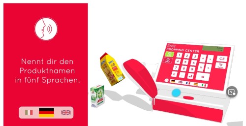 blauer barcode einscannen