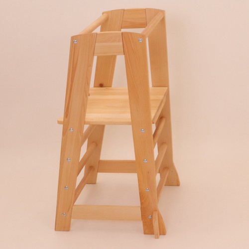 Lernturm auch als Kinderhochstand zum Sitzen