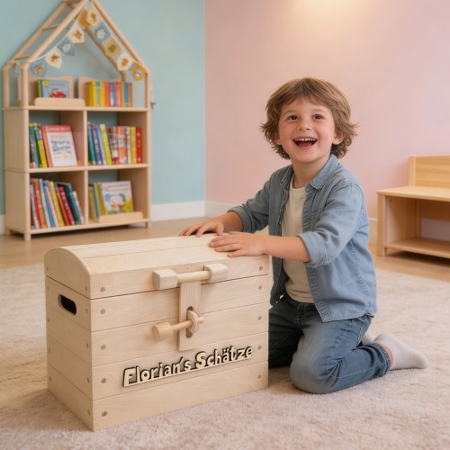 Schatzkiste mit Namen