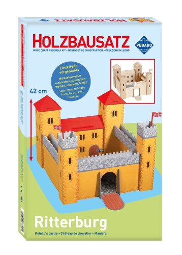 Mittelalter Holzspielzeug zum Basteln und Bemalen