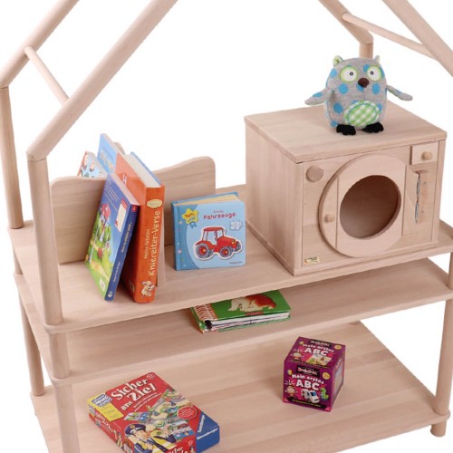 Montessori Spielregal rechteckig für den Kindergarten