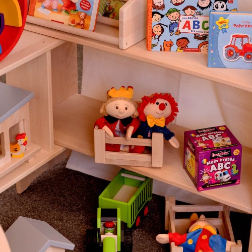 Stapelbare Spielzeug Holzstiegen 
