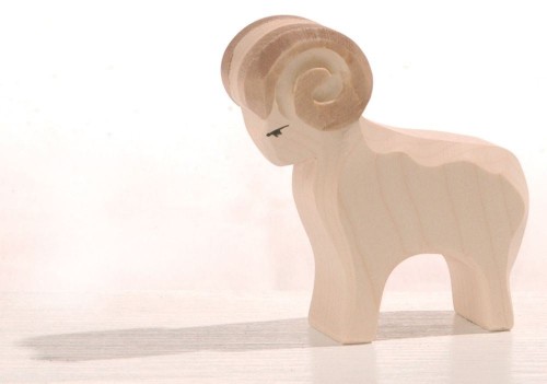ostheimer-schafbock Weihnachtsgeschenk Holz öko Naturspielzeug pädagogisch wertvolles Spielzeug Montessori Waldorf Holztiger Ostheimer Spielbauernhof