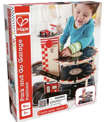Hape Parkhaus im Karton