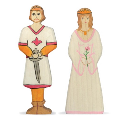 Prinz Prinzessin Set - Ritterburg Figuren