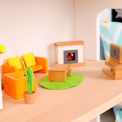 Puppenmöbel Wohnzimmer Set