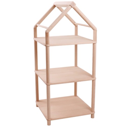 Regal quadratisch aus Vollholz