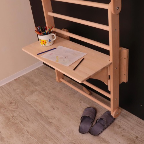 Flexi-Kletterelement-Schreibtsich-Laptoptisch-Sitzbank