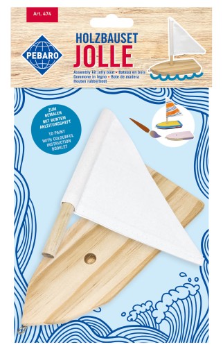 Segelboot für die Kinderwerkstatt - Verpackung