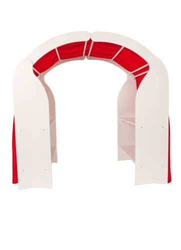 Spielstaender, Spielhaus aus Holz, Holzspielzeug , Indoor vielseitig einsetzbar robust massiv
