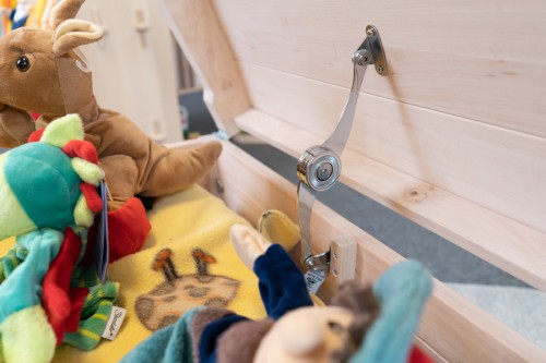 Spielzeug Aufbewahrungsbox mit klappenhalter Scharnier