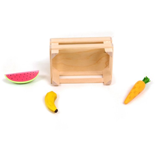 Obst Stiegen für Obst wie Bananen und Melonen