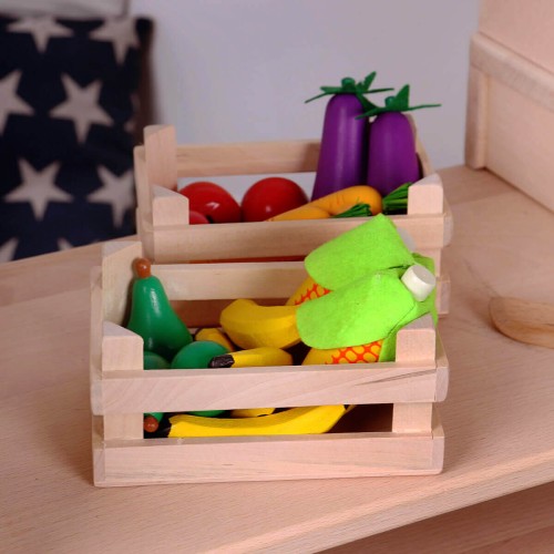 Obststiege Holzkiste für Obst und Gemüse