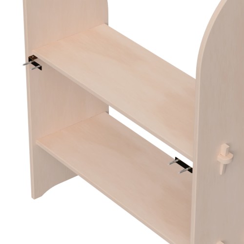 Wand Befestigungs Set für einseitigen Spielstaender - Detail