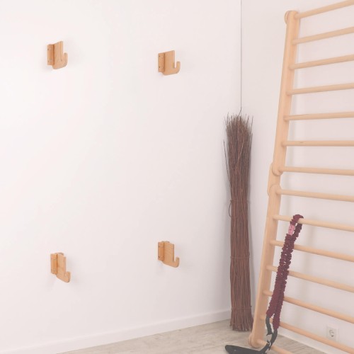 Wandhalterung für Sprossenwand an Klettersystem