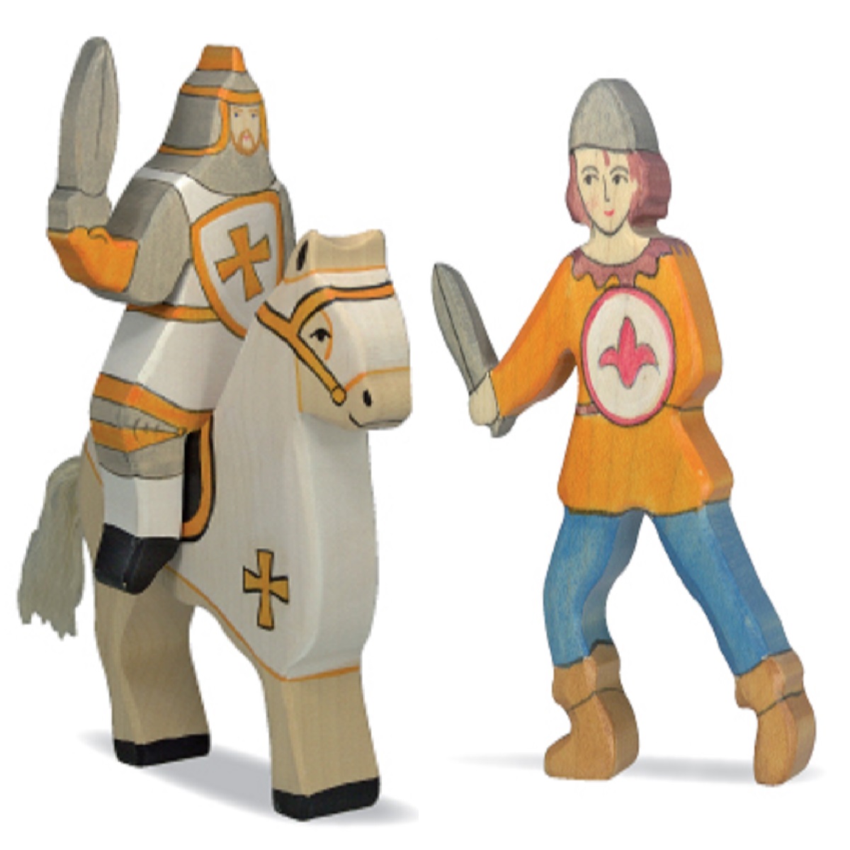 Ritter Set weiß