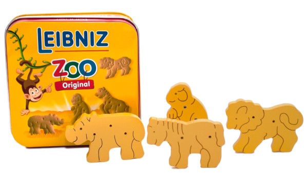 Kinderspielzeug Kekse-Leibnitz-Zoo – lecker – als nützliches Spielküchenzubehör oder für den Kaufladen als Kaufladenzubehör