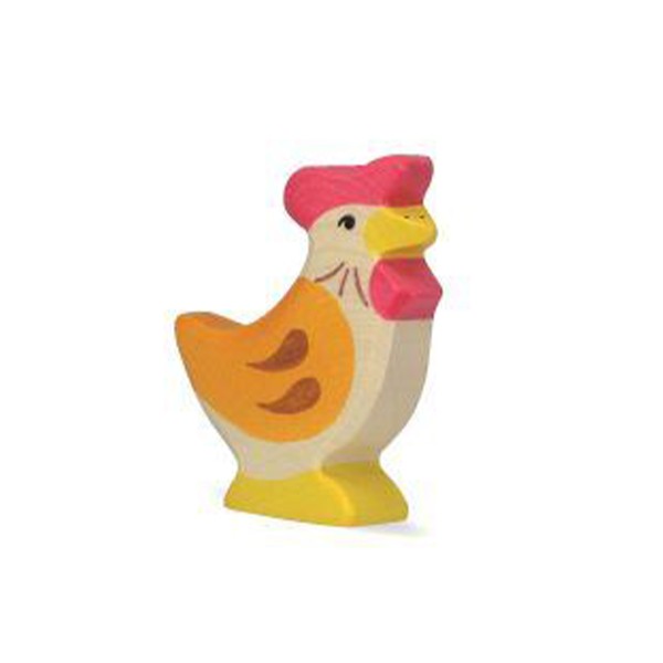 bauerhoffigur - huhn pickend