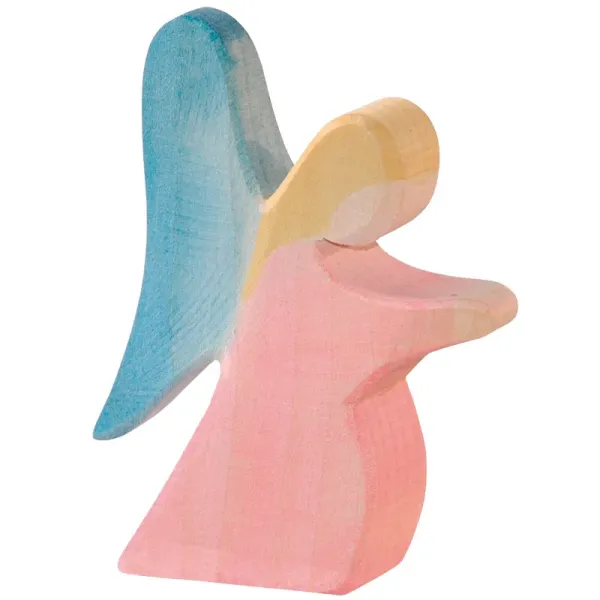 ostheimer-engel kniend rot Weihnachtsgeschenk Holz öko Naturspielzeug pädagogisch wertvolles Spielzeug Montessori Waldorf Holztiger Ostheimer Spielbauernhof